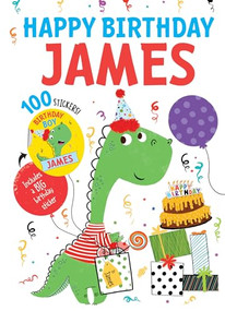 Happy Birthday James by Hazel Quintanilla, 9781728211954