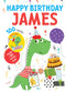 Happy Birthday James by Hazel Quintanilla, 9781728211954
