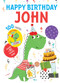 Happy Birthday John by Hazel Quintanilla, 9781728211985