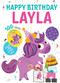 Happy Birthday Layla by Hazel Quintanilla, 9781728212043