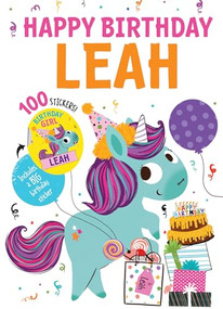 Happy Birthday Leah by Hazel Quintanilla, 9781728212050