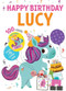 Happy Birthday Lucy by Hazel Quintanilla, 9781728212111
