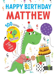 Happy Birthday Matthew by Hazel Quintanilla, 9781728212166