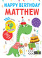 Happy Birthday Matthew by Hazel Quintanilla, 9781728212166