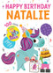 Happy Birthday Natalie by Hazel Quintanilla, 9781728212241