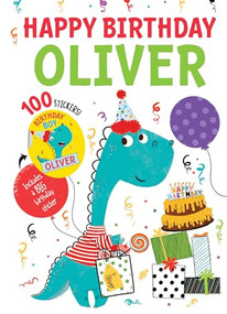 Happy Birthday Oliver by Hazel Quintanilla, 9781728212296