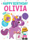 Happy Birthday Olivia by Hazel Quintanilla, 9781728212302