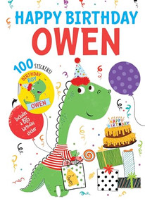 Happy Birthday Owen by Hazel Quintanilla, 9781728212319