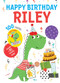Happy Birthday Riley by Hazel Quintanilla, 9781728212340