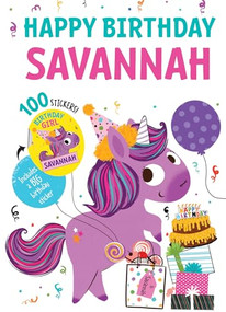 Happy Birthday Savannah by Hazel Quintanilla, 9781728212395