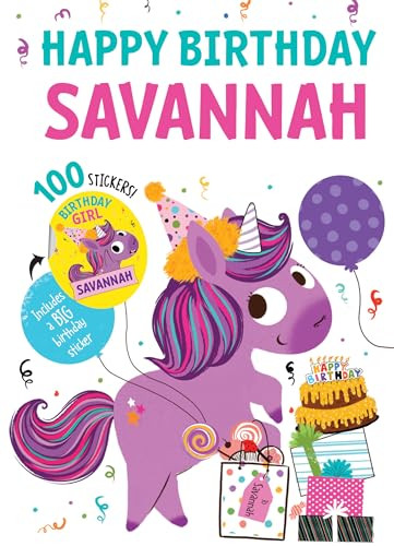 Happy Birthday Savannah by Hazel Quintanilla, 9781728212395