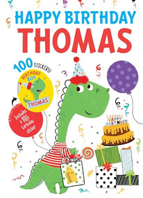 Happy Birthday Thomas by Hazel Quintanilla, 9781728212449
