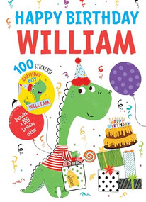 Happy Birthday William by Hazel Quintanilla, 9781728212470