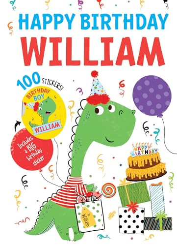 Happy Birthday William by Hazel Quintanilla, 9781728212470
