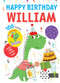 Happy Birthday William by Hazel Quintanilla, 9781728212470