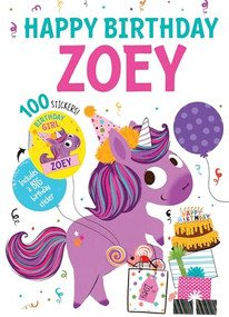 Happy Birthday Zoey by Hazel Quintanilla, 9781728212494