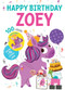 Happy Birthday Zoey by Hazel Quintanilla, 9781728212494