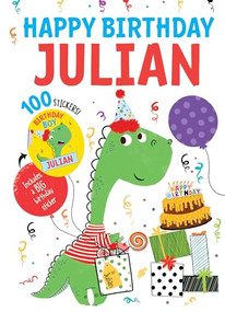 Happy Birthday Julian by Hazel Quintanilla, 9781728225708