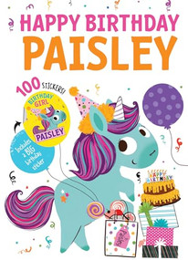 Happy Birthday Paisley by Hazel Quintanilla, 9781728225715