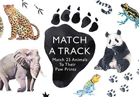 Match a Track (Match 25 Animals to Their Paw Prints) by Marcel George, 9781780679648