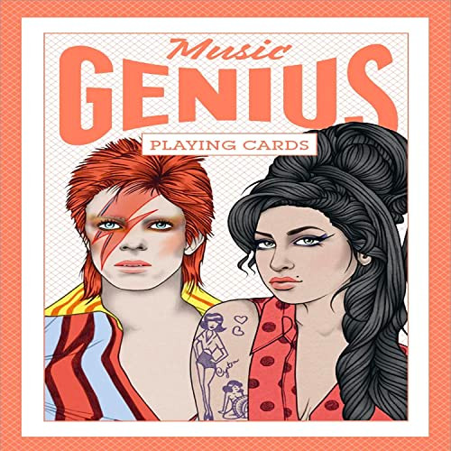Genius Music Playing Cards by Rik Lee, 9781786270153