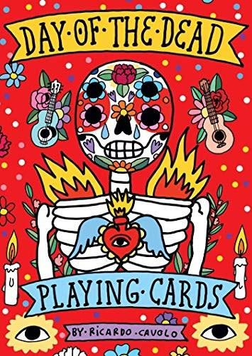 Playing Cards: Day of the Dead ((Día de los Muertos; Standard card deck)) (Miniature Edition) by Ricardo Cavolo, 9781786275103