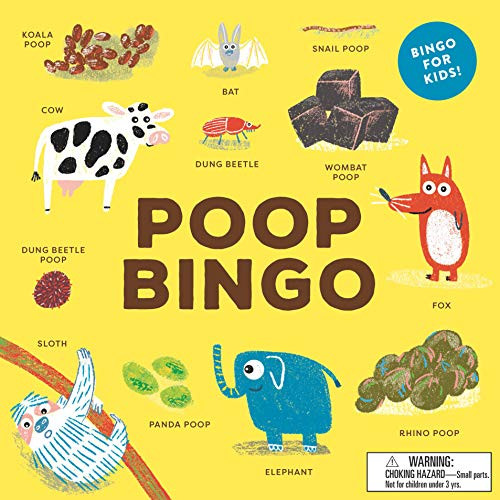 Poop Bingo (A Hilarious and Fascinating Educational Game for Kids!) by Aidan Onn, Claudia Boldt, 9781786277473