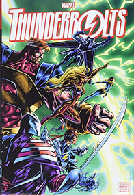 Thunderbolts Omnibus Vol. 1 HC by Kurt Busiek, Roger Stern, Joe Casey, Peter David, John Ostrander, Karl Kesel, Barbara Kesel, Mark Bagley, Jeff Johnson, Ron Frenz, Leonardo Manco, Steve Epting, Mike Deodato, Sal Buscema, Pasqual Ferry, George Pérez, 9781302927073