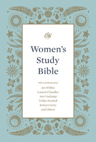 ESV Women's Study Bible (Hardcover) by Dana Tanamachi, Jen Wilkin, Lauren Chandler, Ann Voskamp, Trillia Newbell, Kristyn Getty, Nancy Guthrie, Kathleen Nielson, Joni Eareckson Tada, Lydia Brownback, Erika Allen, C. John Collins, Colleen McFadden, Kristie Anyabwile, Carolyn Arends, Brian Aucker, Mary Patton Baker, Brian S. Borgman, Kenneth Laing Harris, John D. Currid, Nobuyoshi Kiuchi, Mike Bullmore, Bryan Chapell, Kathleen Chapell, Tasha Chapman, Carol W. Cornish, Dan Doriani, Zack Eswine, Elyse M. Fitzpatrick, Keri Folmar, Gloria Furman, Elizabeth Groves, Heather House, Susan Hunt, Bethany Jenkins, Mary A. Kassian, Karen Loritts, Carolyn McCulley, Mary Beth McGreevy, Starr Meade, Dane Ortlund, Jani Ortlund, Robert A. Peterson, Elisabeth Maxwell Ryken, Jenny Salt, Claire S. Smith, Leeann Stiles, Sam Storms, Lee Tankersley, Donna Thoennes, Amy Warren, Michele Bennett Walton, Mary Willson Hannah, Paul E. Miller, Lindsey A. Holcomb, Ebeth Dennis, Kimm Crandall, John Ensor, 9781433572043