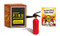 Desktop Fire Extinguisher (Miniature Edition) by Sarah Royal, 9780762473731