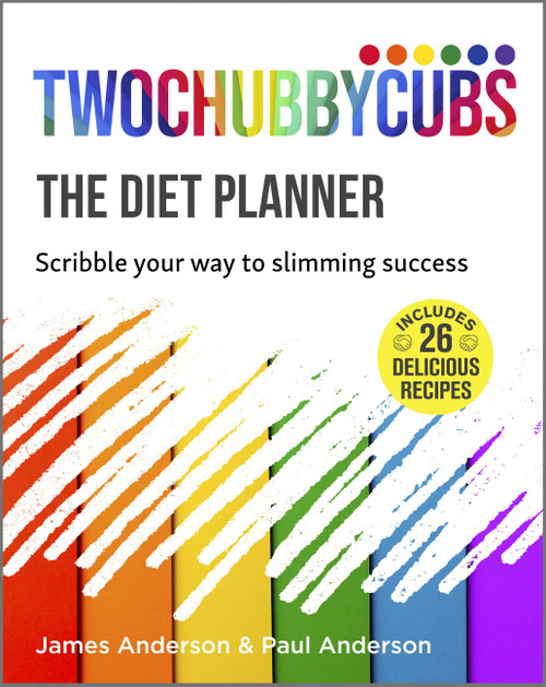 Twochubbycubs The Diet Planner (Scribble your way to Slimming Success) by James Anderson, Paul Anderson, 9781529336597