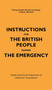 Instructions for the British People During The Emergency by Jason Hazeley, Nico Tatarowicz, 9781529411942