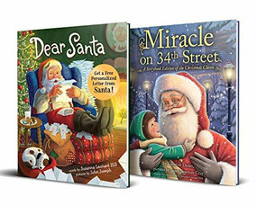 Dear Santa and Miracle on 34th Street Picture Book Gift Set (Christmas Books for Kids) (Miniature Edition) by Valentine Davies Estate, James Newman Gray, Susanna Leonard Hill, Sourcebooks, Susanna Leonard Hill, John Joseph, 9781728240602