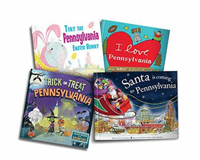 Pennsylvania Books for Kids Gift Set (Miniature Edition) by Sandra Magsamen, Eric James, Karl West, Steve Smallman, Robert Dunn, 9781728241906