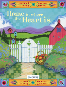 Home is Where the Heart is Lined Journal by Jim Shore, 9781641781169