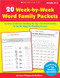 20 Week By Week Word Family Packets by Lisa Fitzgerald McKeon, 9780439929233