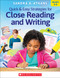 Quick & Easy Strategies for Close Reading and Writing by Sandra Athans, 9781338188349