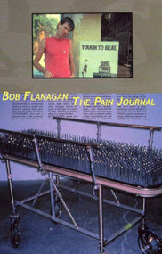The Pain Journal by Bob Flanagan, 9781584350026