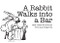 A Rabbit Walks into A Bar (Best Jokes & Cartoons from AA Grapevine) by AA Grapevine, 9780933685802