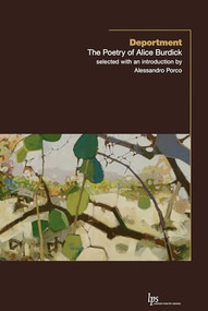Deportment (The Poetry of Alice Burdick) by Alice Burdick, Alessandro Porco, 9781771123808
