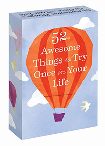 52 Awesome Things to Try Once in Your Life by Chronicle Books, 9781797202686