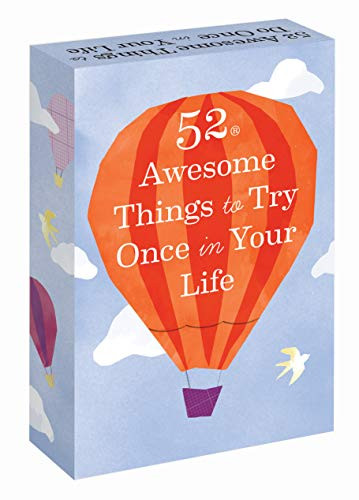 52 Awesome Things to Try Once in Your Life by Chronicle Books, 9781797202686