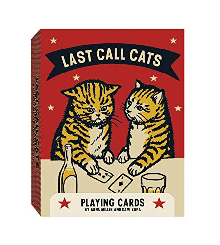 Last Call Cats Playing Cards by Arna Miller, Ravi Zupa, 9781797205144