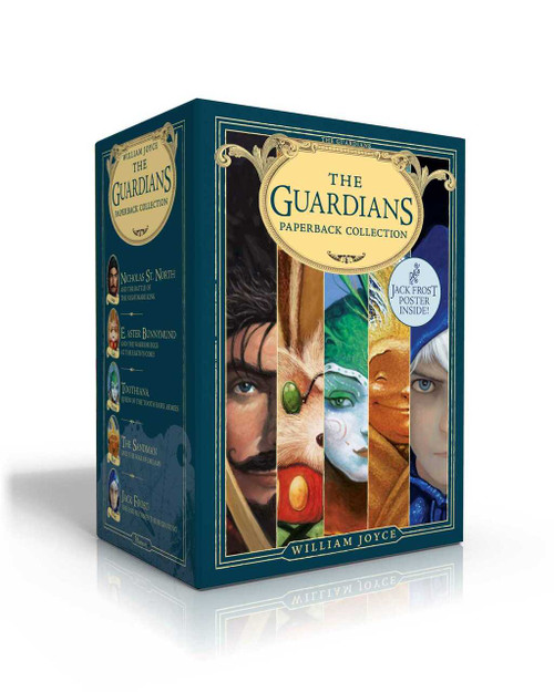 The Guardians Paperback Collection (Jack Frost poster inside!) (NIcholas St. North and the Battle of the Nightmare King; E. Aster Bunnymund and the Warrior Eggs at the Earth's Core!; Toothiana, Queen of the Tooth Fairy Armies; The Sandman and the W.. by William Joyce, William Joyce, 9781534455528