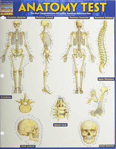 Anatomy Test Reference Guide (8.5 x 11) (for use with Anatomy Reference Guide (9781423222781)) by Perez, Vincent, 9781423223542