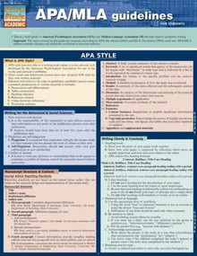 APA/MLA Guidelines by Smith, Thomas, 9781423217589