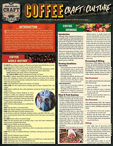 Coffee - Craft & Culture (Laminated Reference Guide to Beans, Brewing, Drinks & More) by BarCharts, Inc., 9781423234685