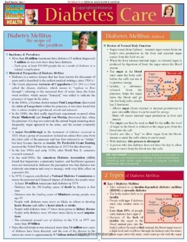 Diabetes Care by Grahn, Jody, 9781423203698