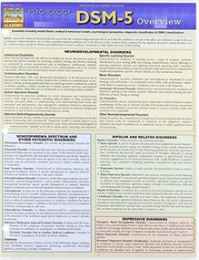 DSM-5 Overview by BarCharts, Inc., 9781423222682