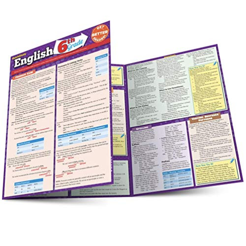 English 6th Grade by BarCharts, Inc., 9781423224990